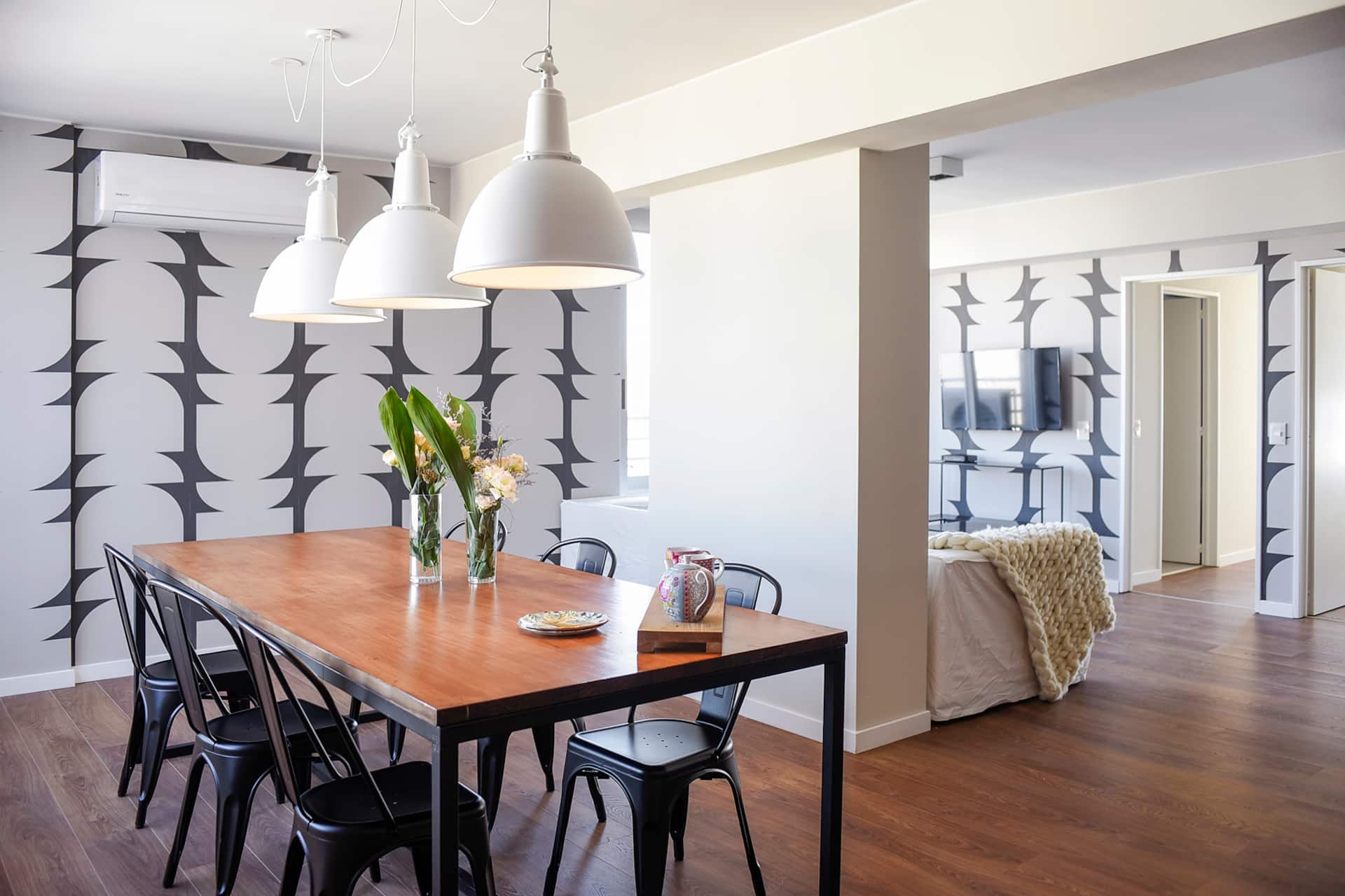 Apartamento de 2 quartos em Núñez com piscina e academia
