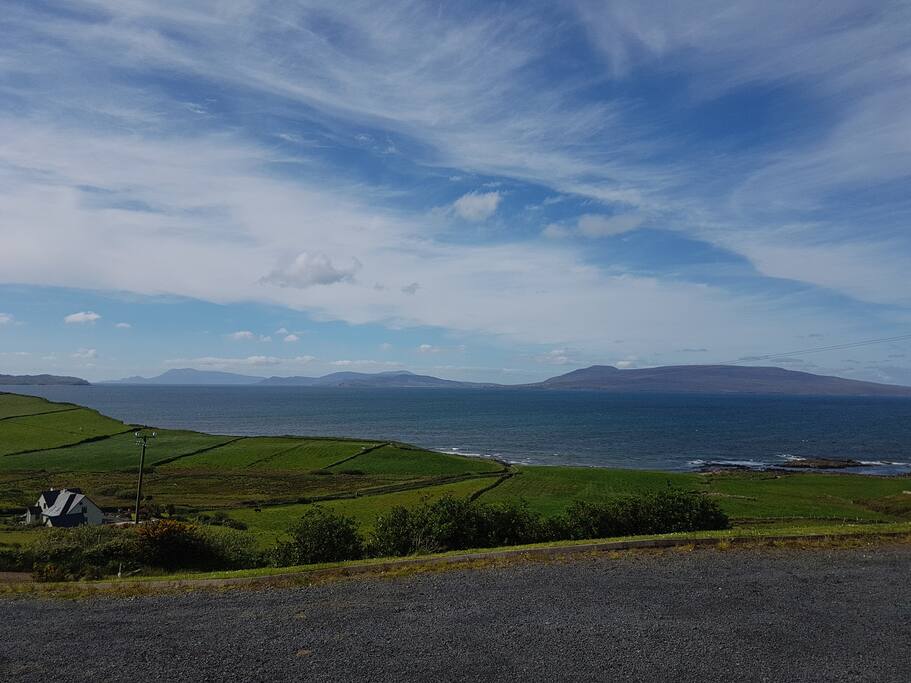 View from front of cottage