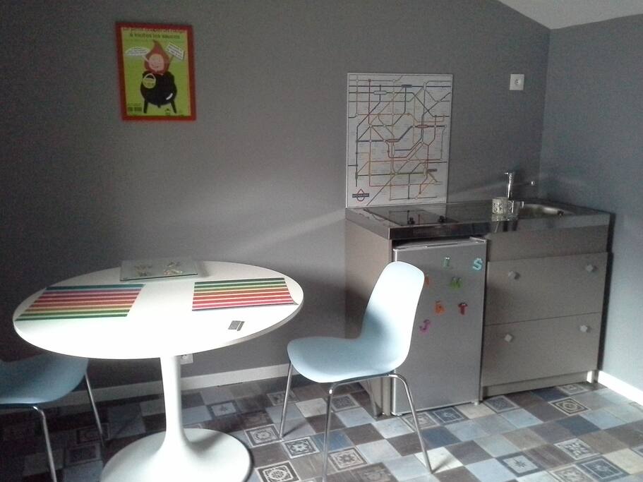 Bien installé pour se régaler