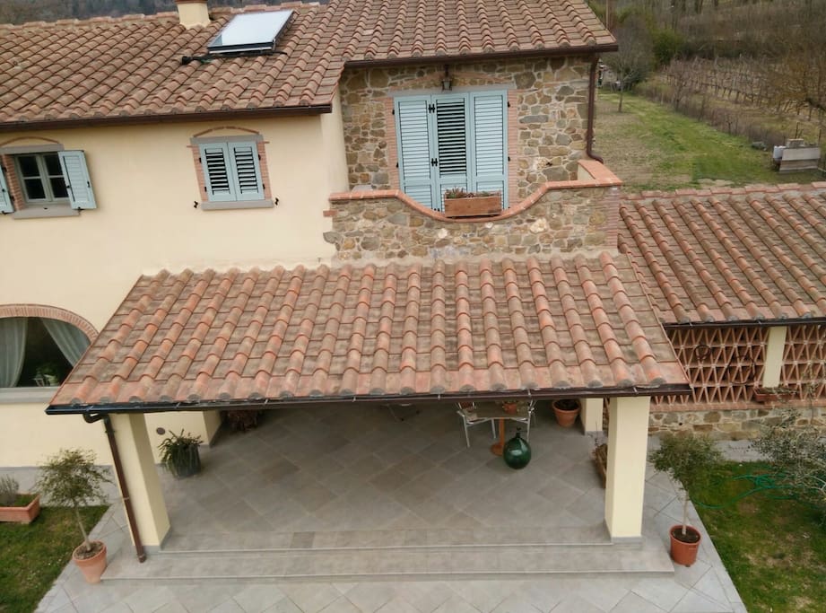 vista dall'alto