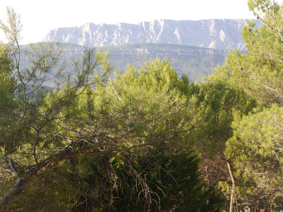 Vue sainte victoire