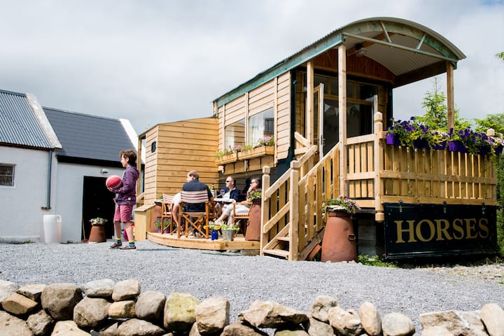 Burren Glamping -cosy & comfortable & quirky