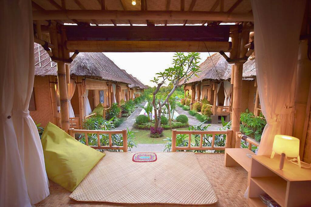 Room view each bungalow