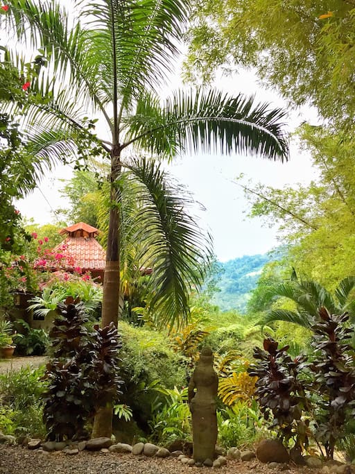 Follow the path to Hidden Villa (@VillaEscondidaCostaRica) Our focus was to create a place of elegance that would feel palatial and yet be cradled in the mountains and jungle, where one could experience 'living in art and natural beauty at the same time'.