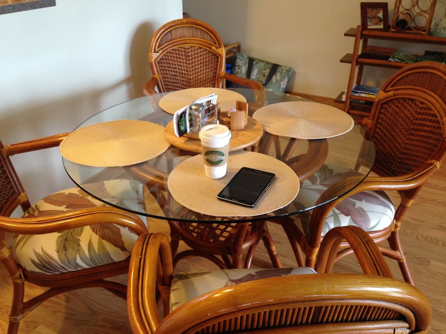Dining area.