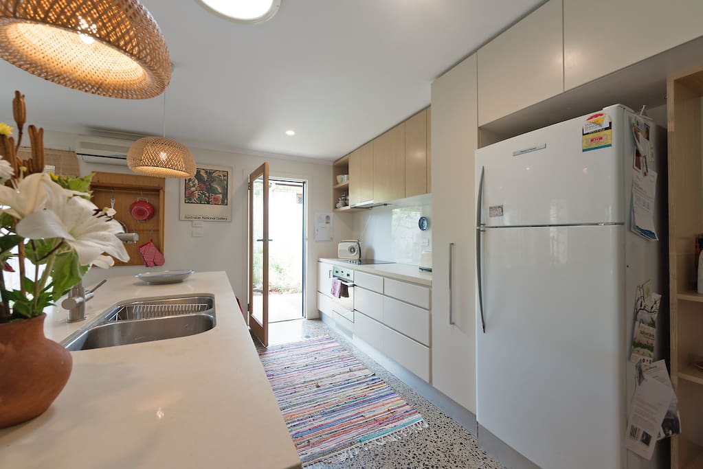 Fully-equipped modern kitchen