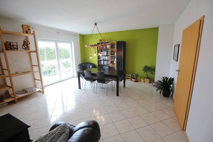 Apartment with balcony in the countryside, in Saarland