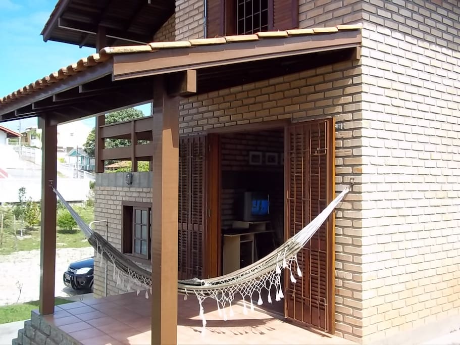 foto fundos da casa entrada da sala