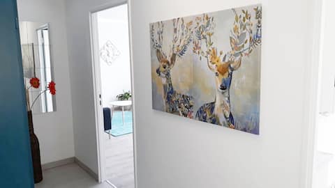 Appartement 50 m2 de standing   gare et pompidou