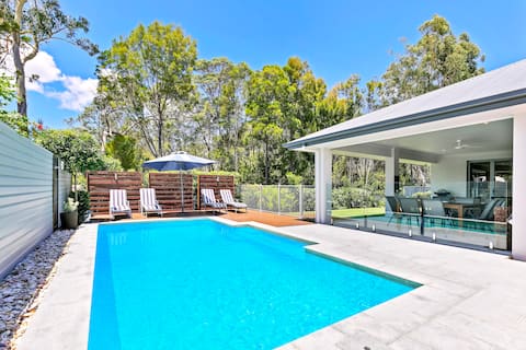Serenity Retreat Noosa, Private Solar Heated Pool