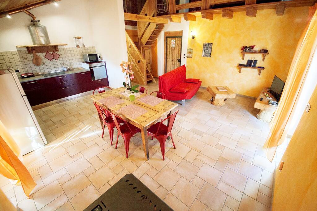 soggiorno cucina