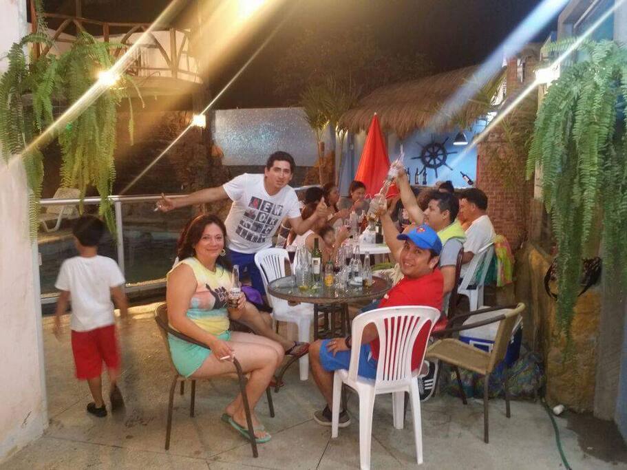 disfruta con amigos