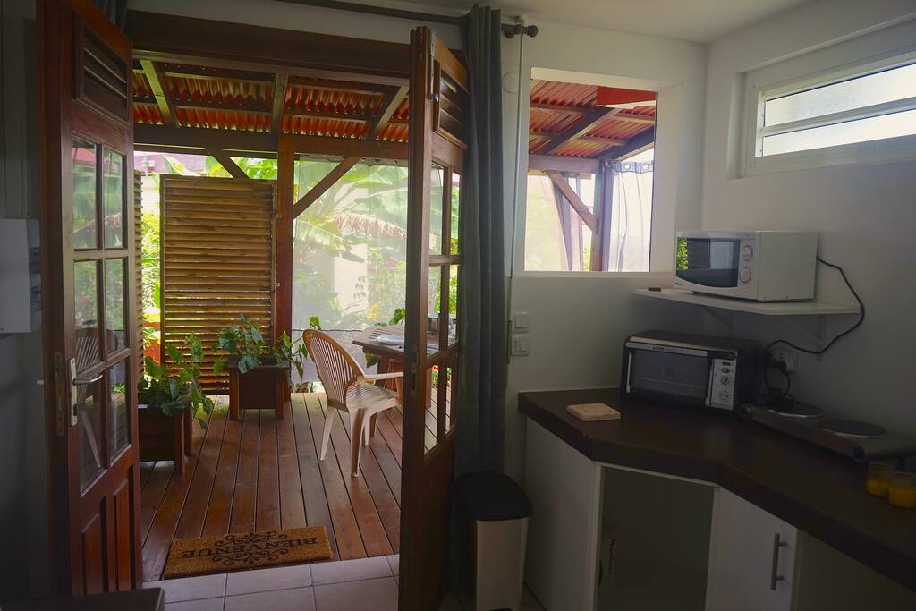Accès direct terrasse plein pied