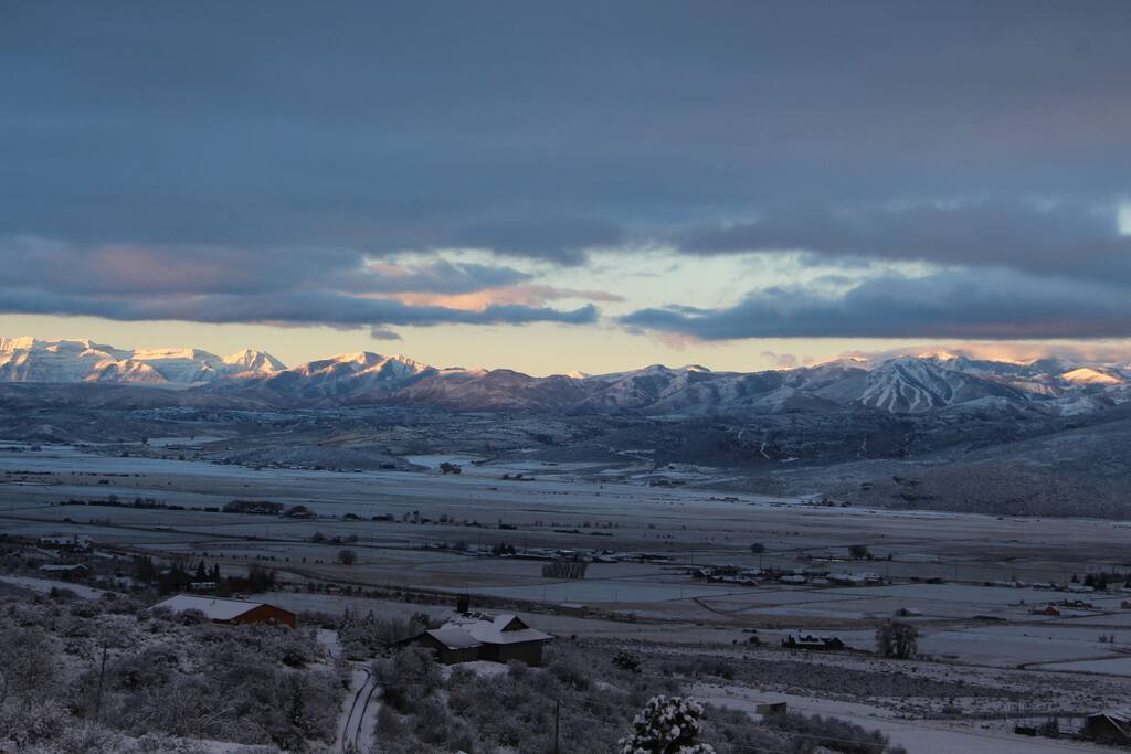 Experience beautiful valley views and amazing sunsets.