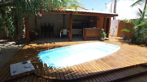 Great house with pool in Pontal de Coruripe
