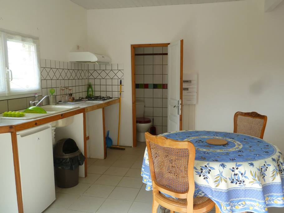 Cuisine avec frigo
