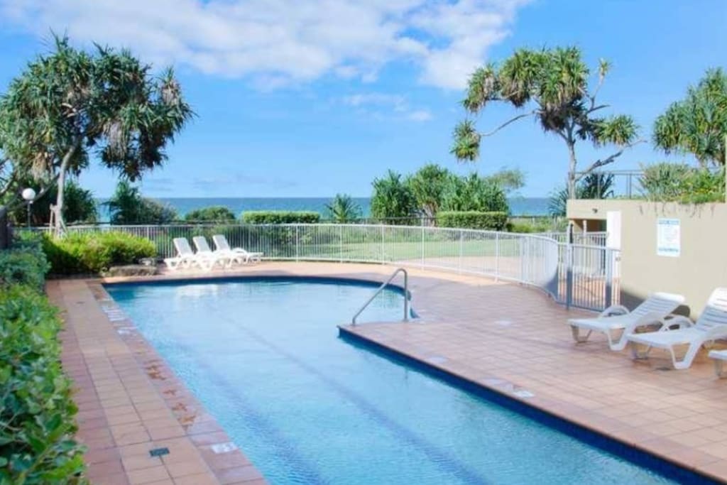 Pool and BBQ area