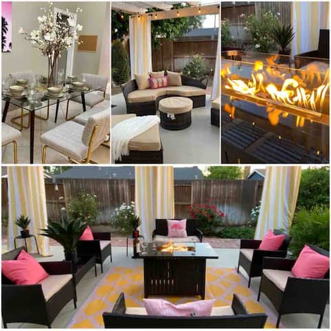 Top performing Airbnb: The Flamingo | 4 BR Paradise | Near UCR & Disney in California
