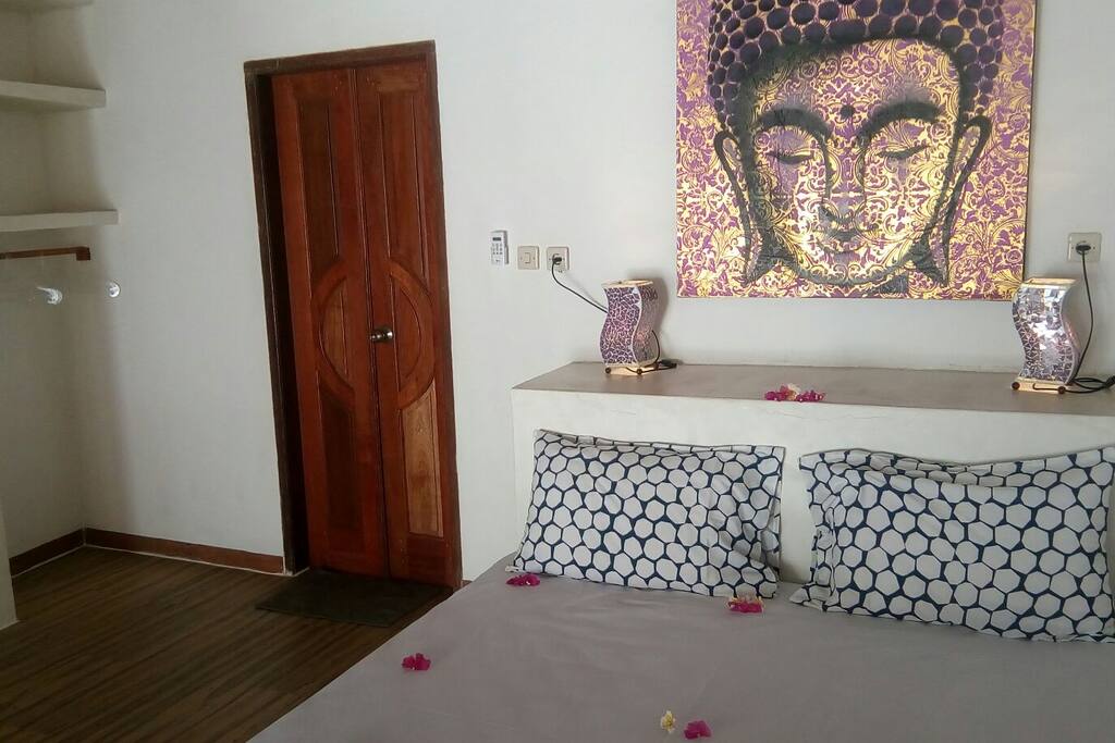 your spacious and bright room