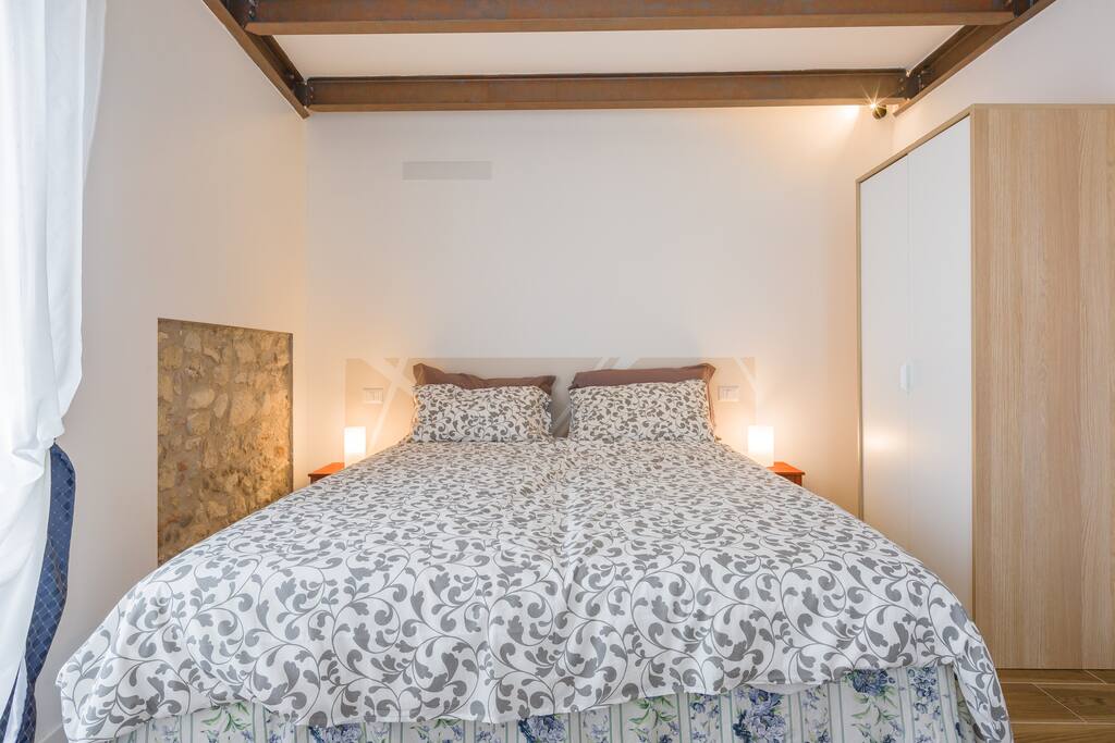 Bedroom 1 with extra large beds for relaxing nights