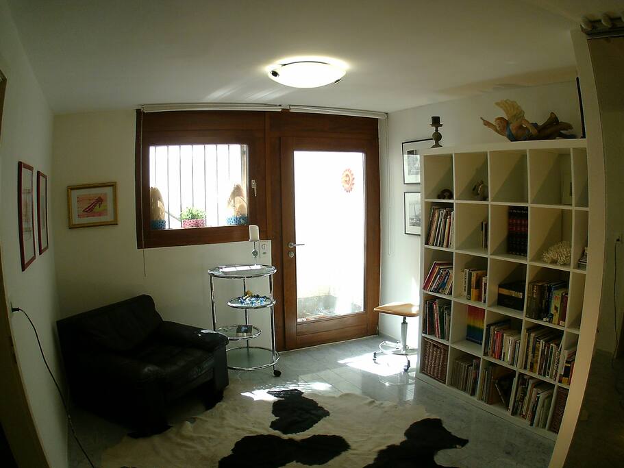 Bedroom with own entrance