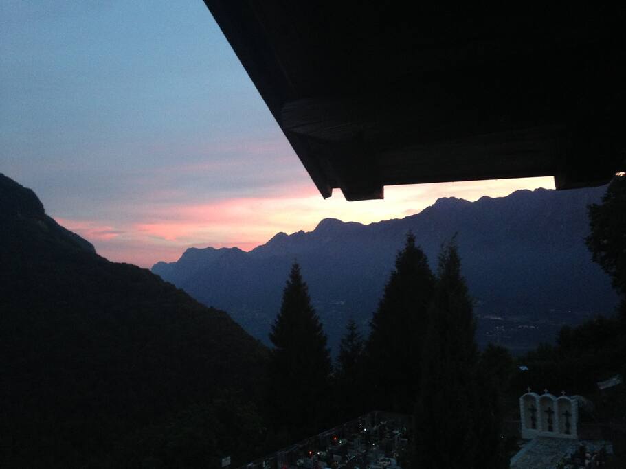 Tramonto da IdroBlu