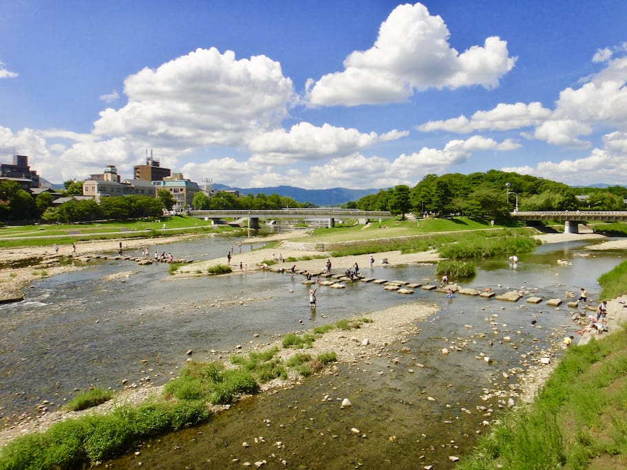 Very beautiful river nearby