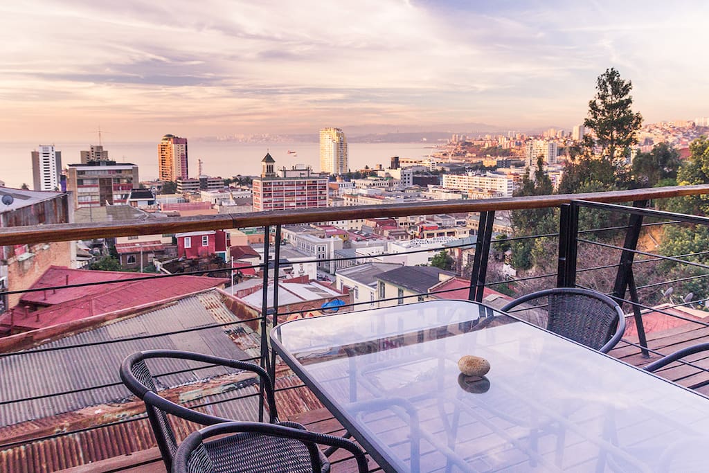 Enjoy the breathtaking views from your deck terrace