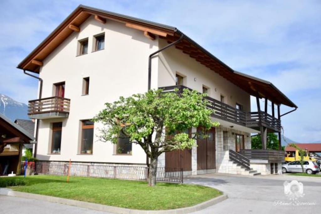 front side of the house