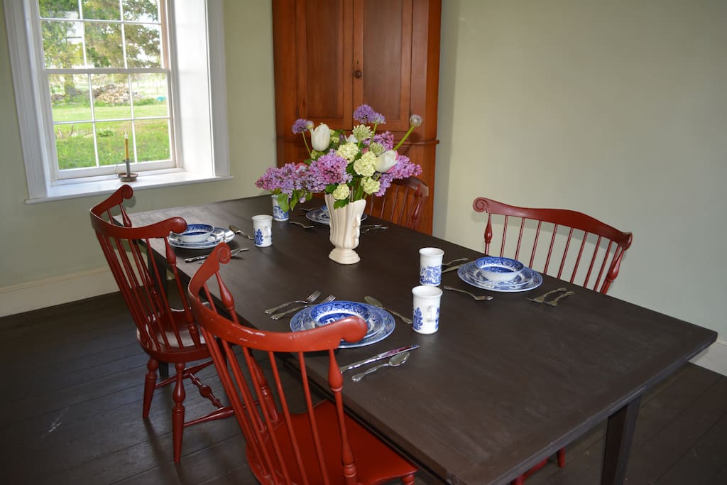 The dining room where breakfast is served