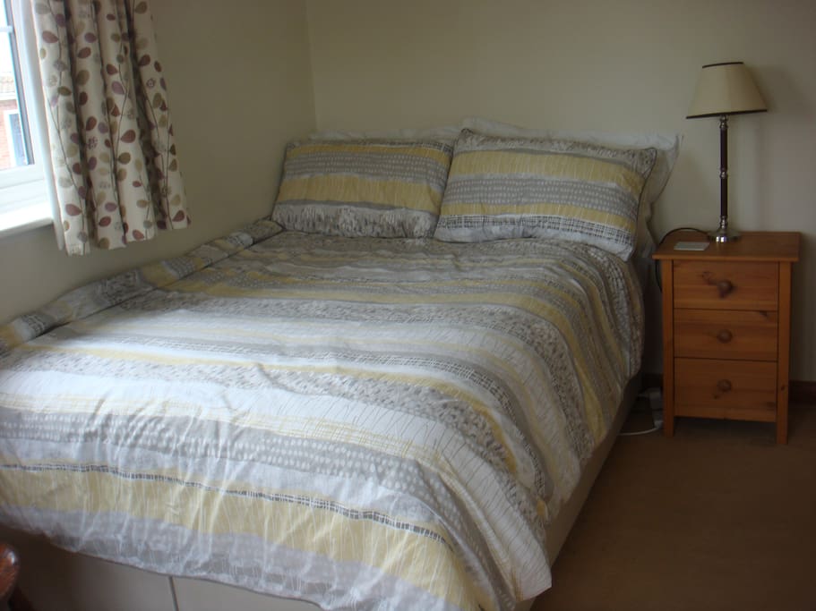 Small Dreams double bed with medium memory mattress.