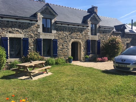 Family home with sea view