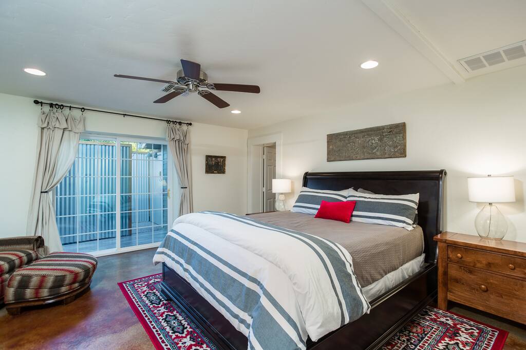 Master Suite with access to outdoor shower