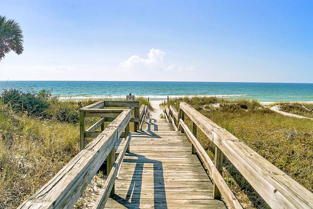 Beach Access - right across the street