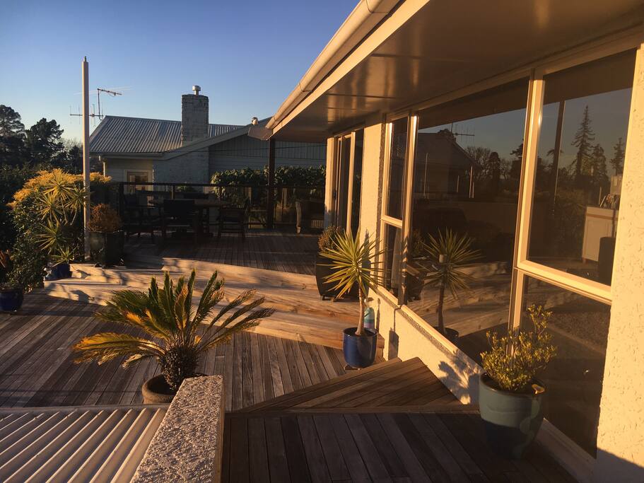 Sun all day until sunset