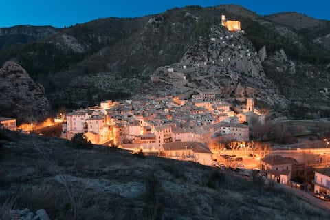 Entrevaux: apartment in the historic center