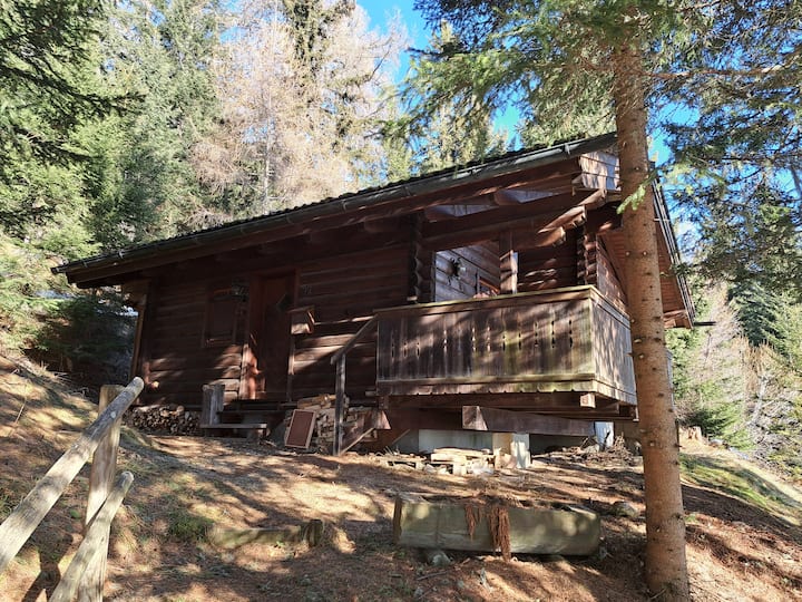 Alpine hut in the Carinthian mountains/on the Gerlitzen