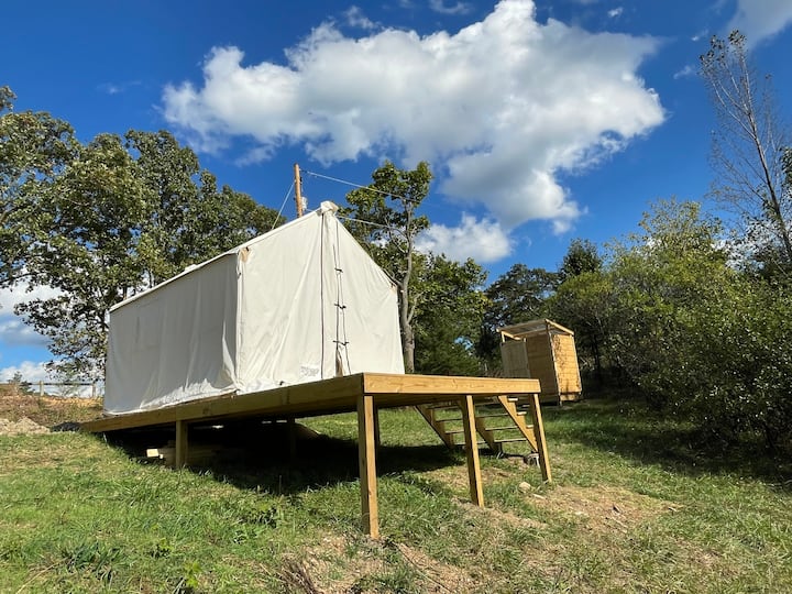 Mountainside Glamping Near Red River (1) Tents for Rent in