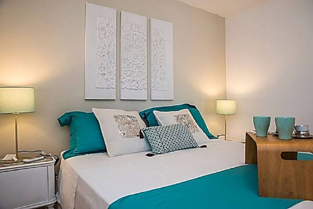 conditioned air double bedroom