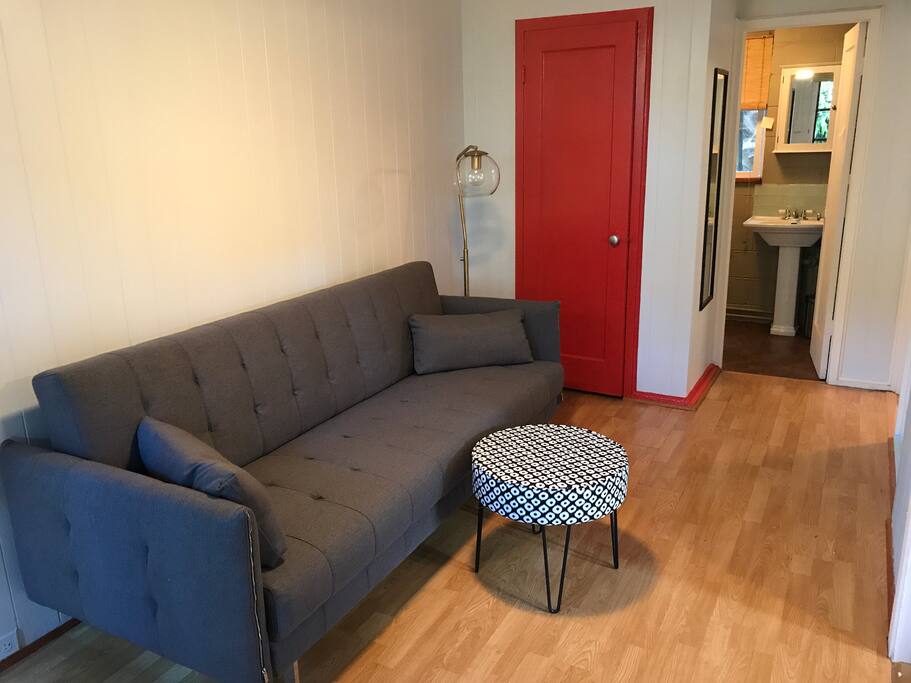 This sofa is a sleeper