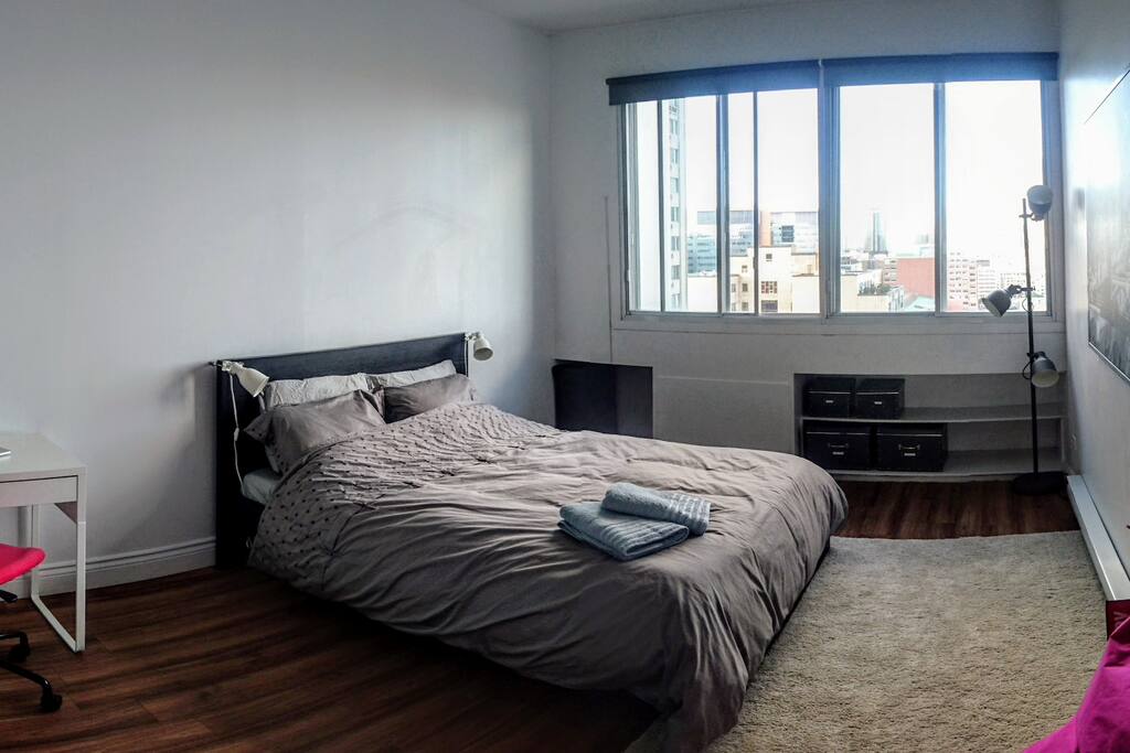 Very Large Master Bedroom With Walking Closet and Private Bathroom