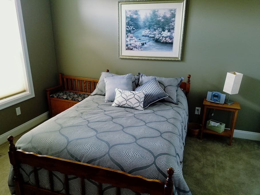 Bedroom with Full Size Bed