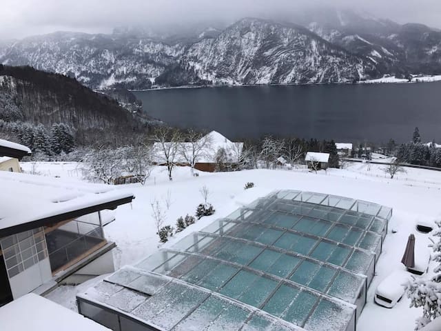 7. Apartment at an organic farm at Mondsee lake