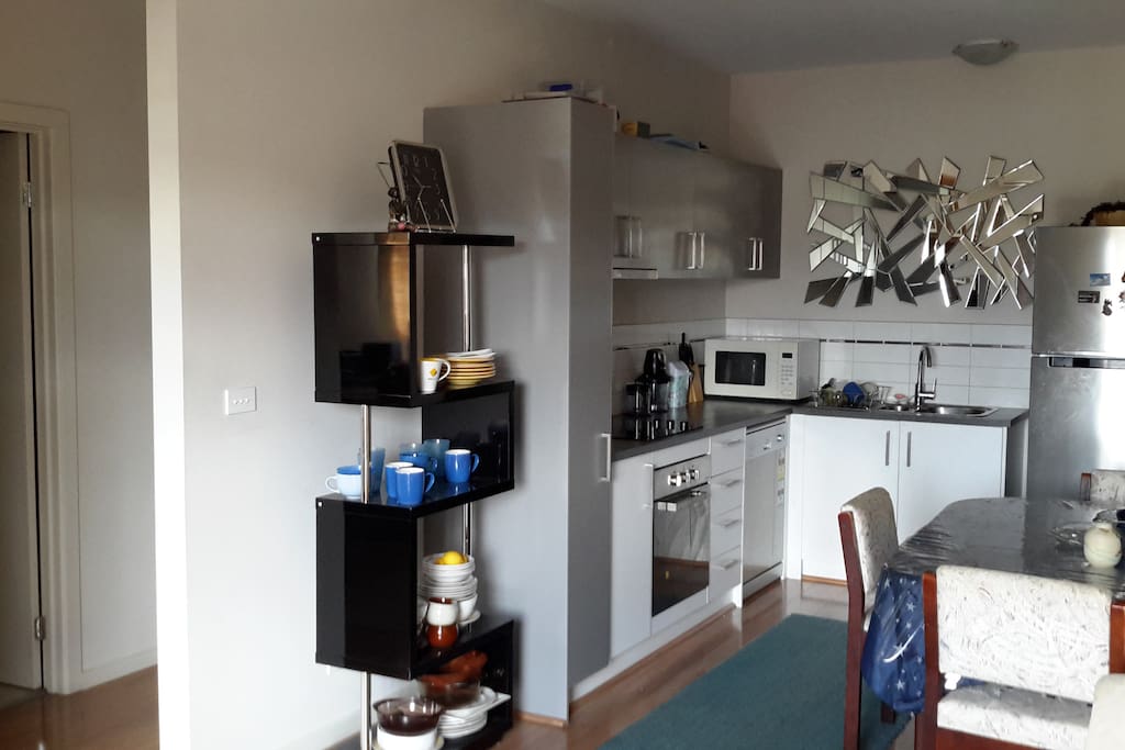This is a kitchen, open plan.