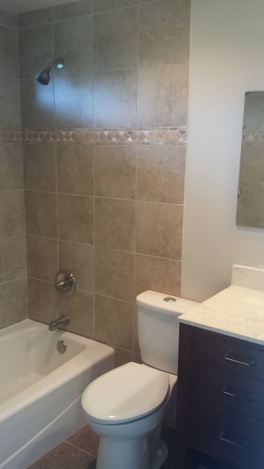 Private bathroom toilet