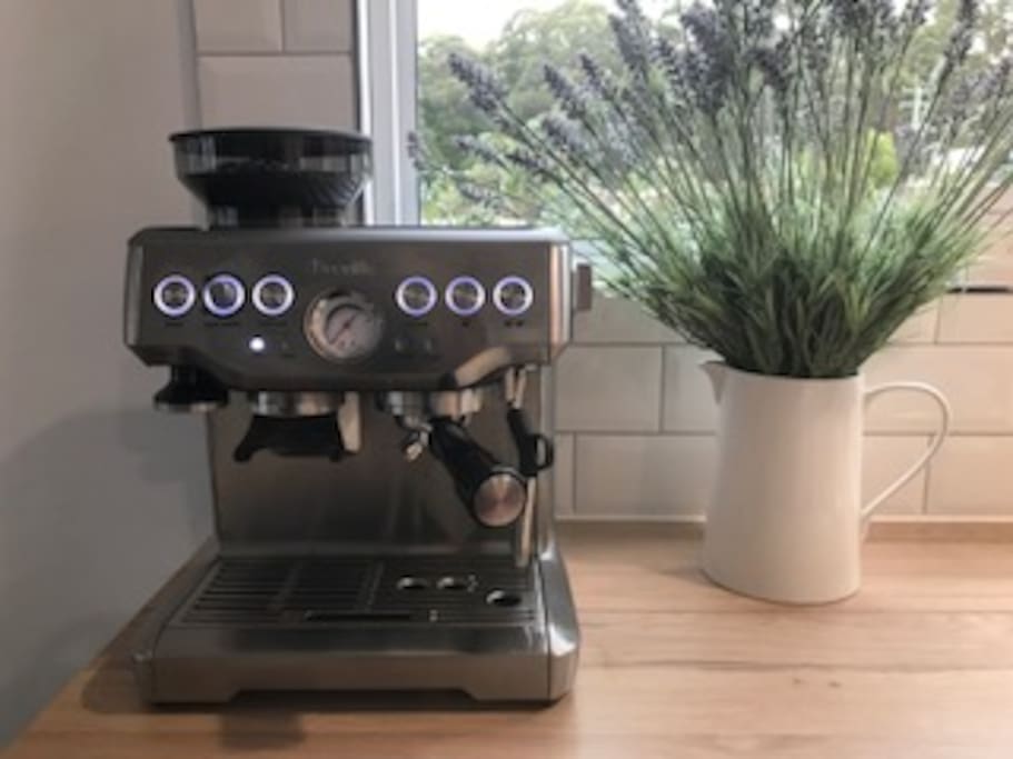 New coffee machine
