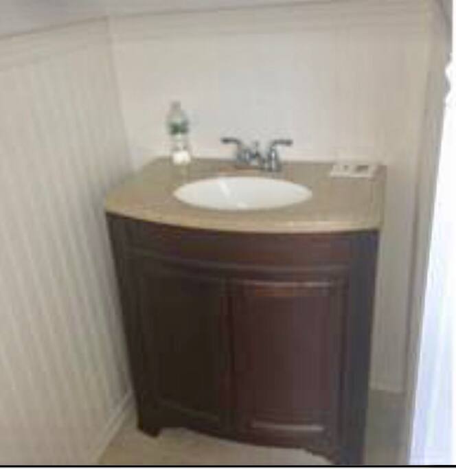 First bathroom