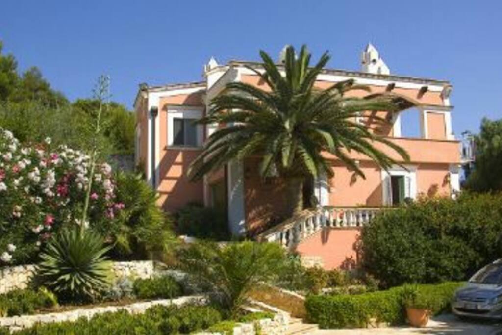 prospetto della Villa