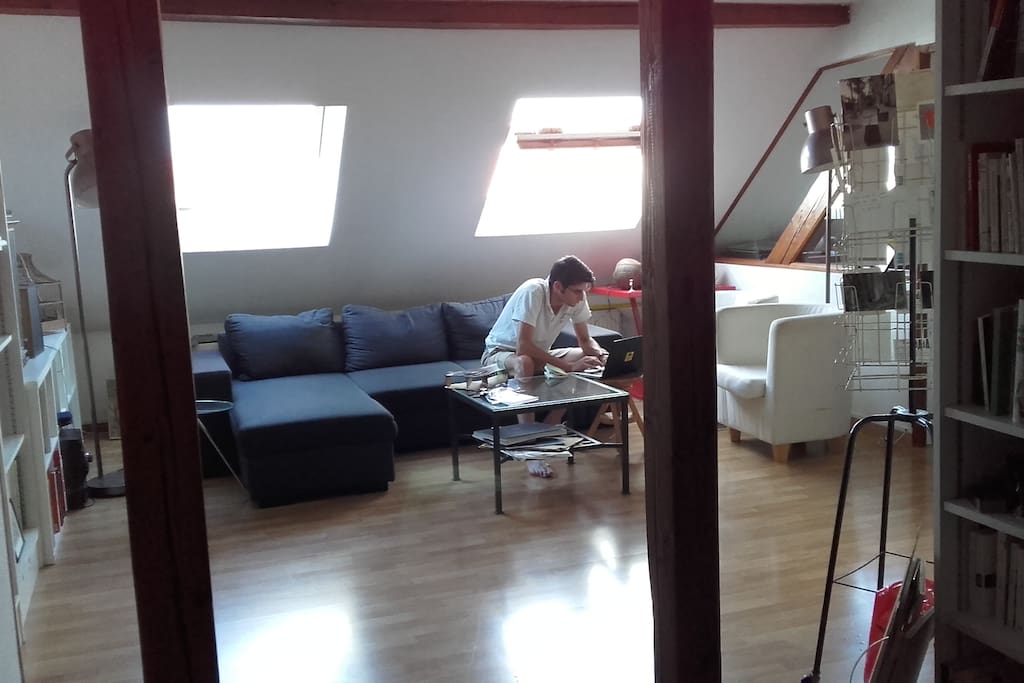 Un appartement lumineux et plein de cachet