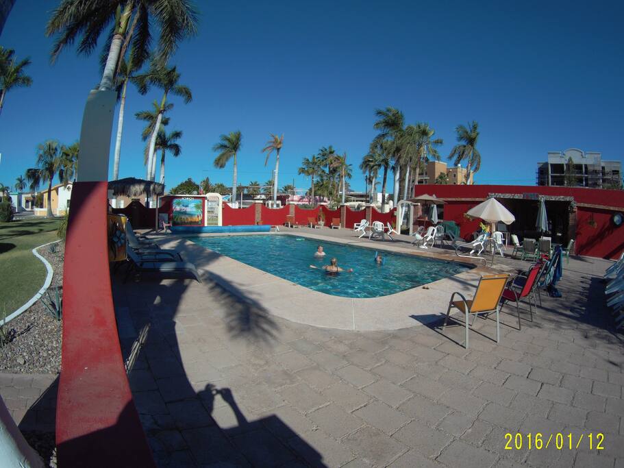 Community Pool right across the road from the house